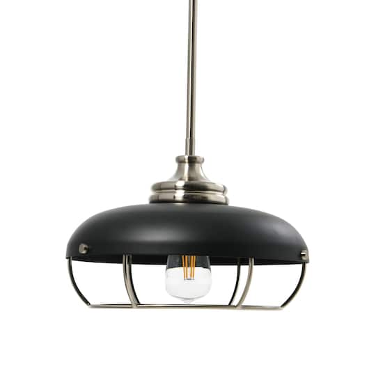 Hello Honey® Robert Stevenson Lighting Presley Caged Dome Metal Ceiling Light